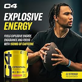 Cellucor C4 Original Pre Workout Powder Cherry Limeade | Vitamin C for Immune Support | Sugar Free Preworkout Energy for Men & Women | 150mg Caffeine + Beta Alanine + Creatine | 30 Servings