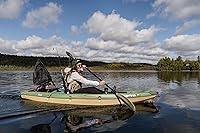 Vista 5 de Pelican Sentinel 100X - Angler Sit on top Fishing Kayak - Lightweight - Ergolounge™ Seating System