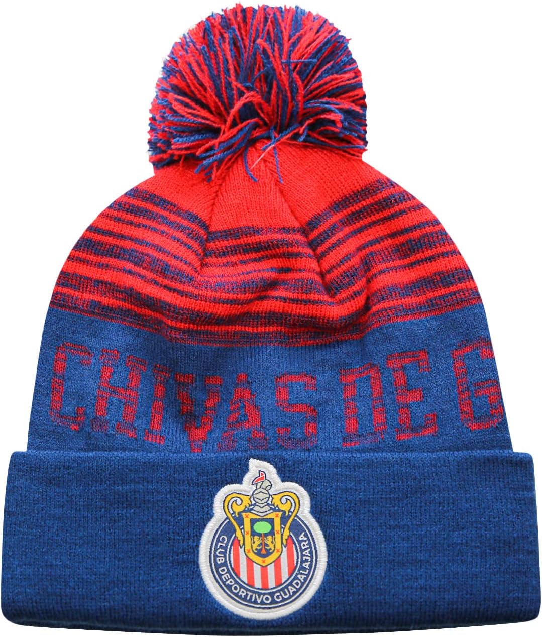 Icon Sports Officially Licensed Chivas Soccer Beanie - Unisex Adult
