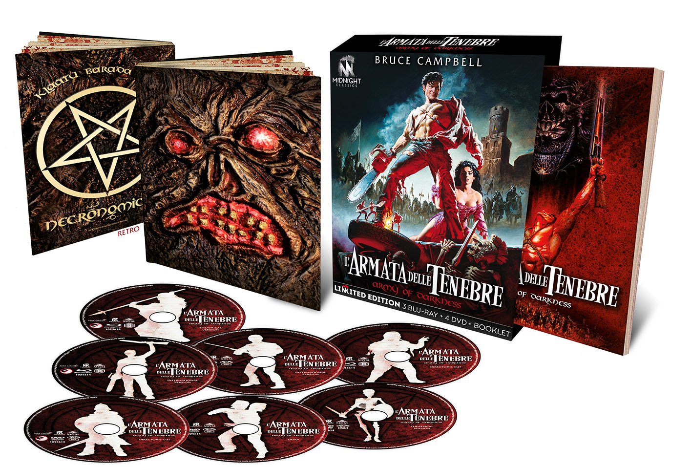 L'Armata delle Tenebre-Midnight Classics Limited Edition (4 DVD + 3 Blu-Ray)