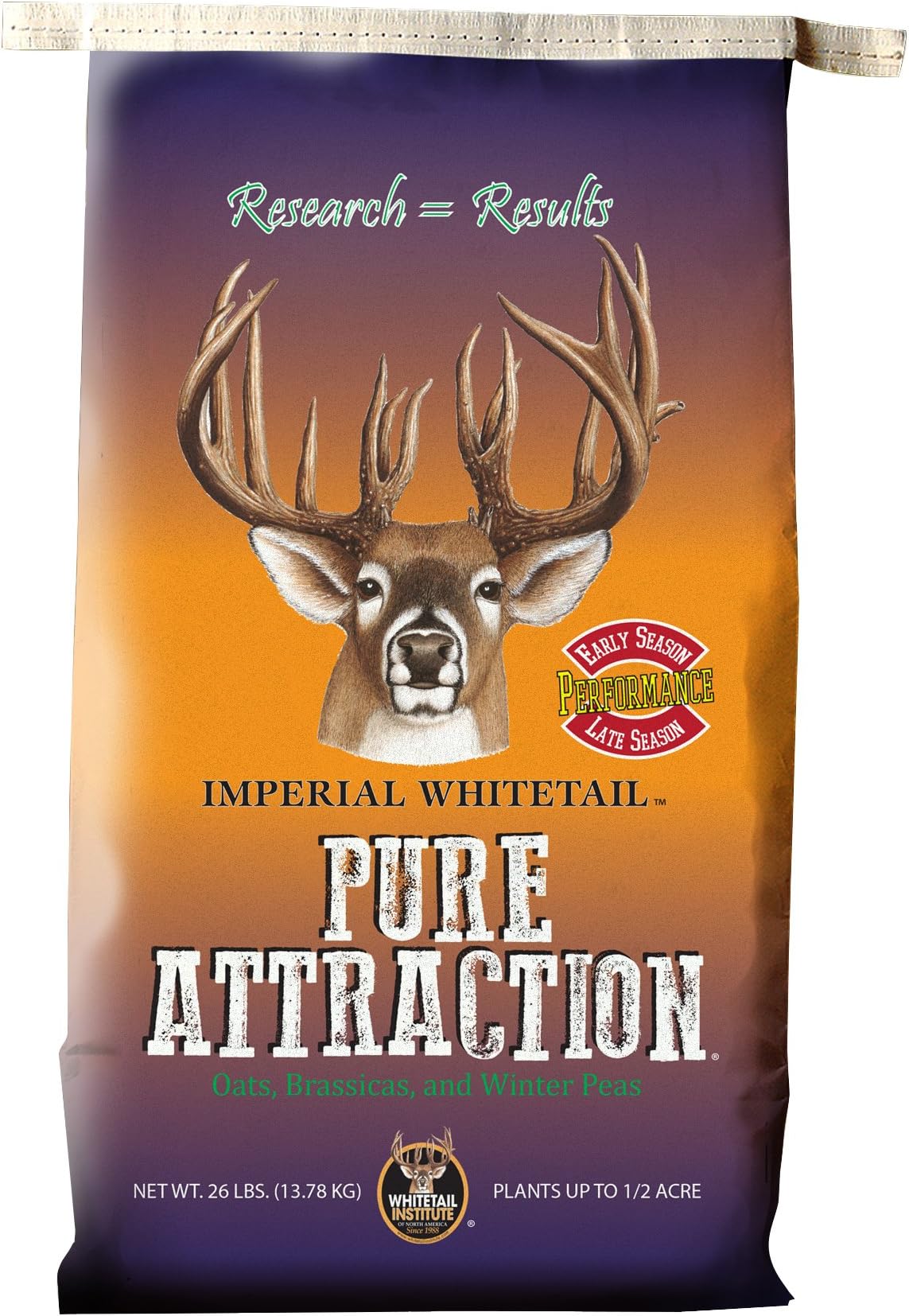 Pure Attraction Food Plot Seed .5 Acres or 26 lbs.