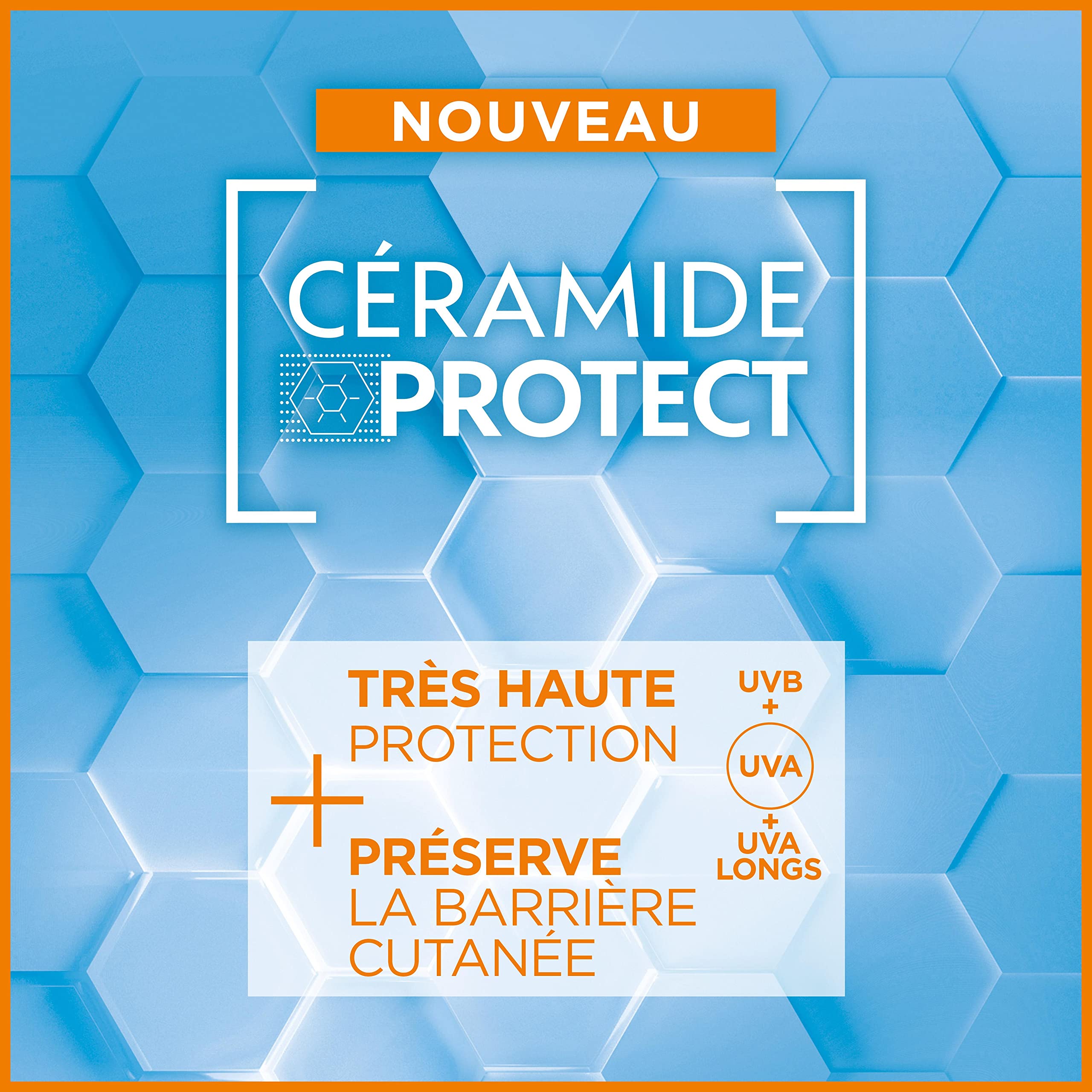GARNIER Ambre Solaire - Bébé À L'Ombre Sensitive Expert+ - Lait Solaire Bébé FPS 50+ - Protège des UVA & UVB, UVA Longs - Résiste à L'eau - Céramides - Vegan - Dès 6 Mois - Peaux Claires - 50 ml