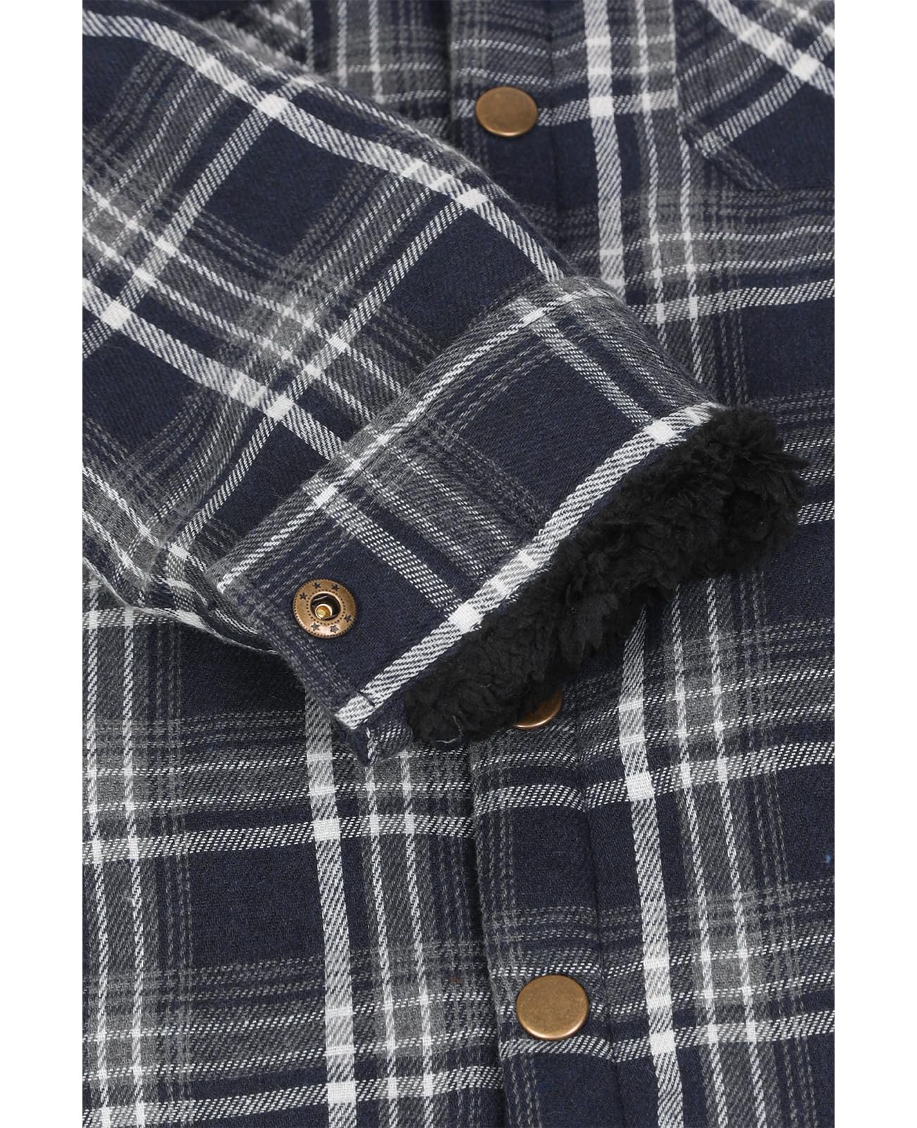 Veste en flanelle doublée Sherpa pour enfants, garçons et filles, chemise à capuche à carreaux, vêtements de jeu automne-hiver