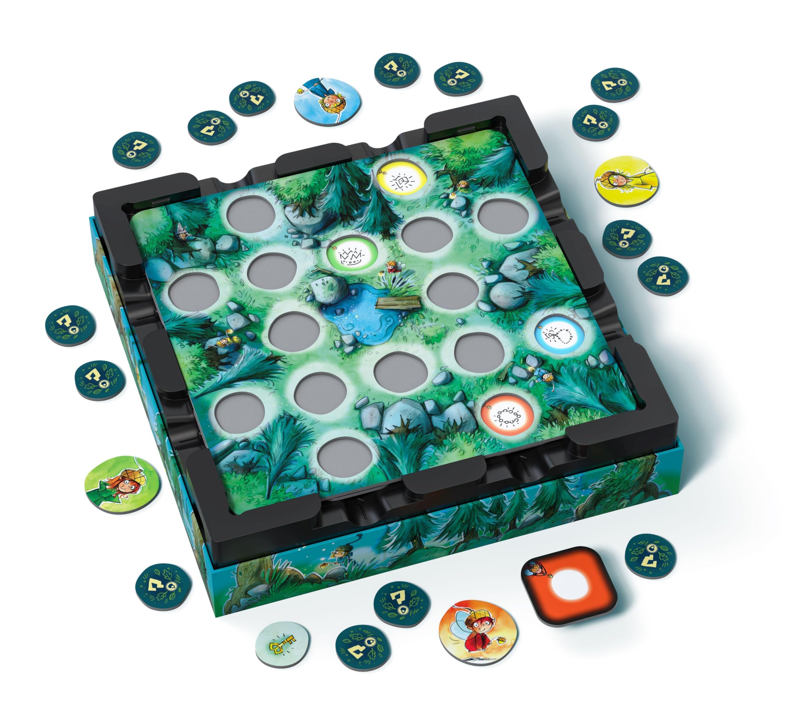 Schmidt Spiele 40888 Wald der Lichter. DREI Magier Kinderspiel