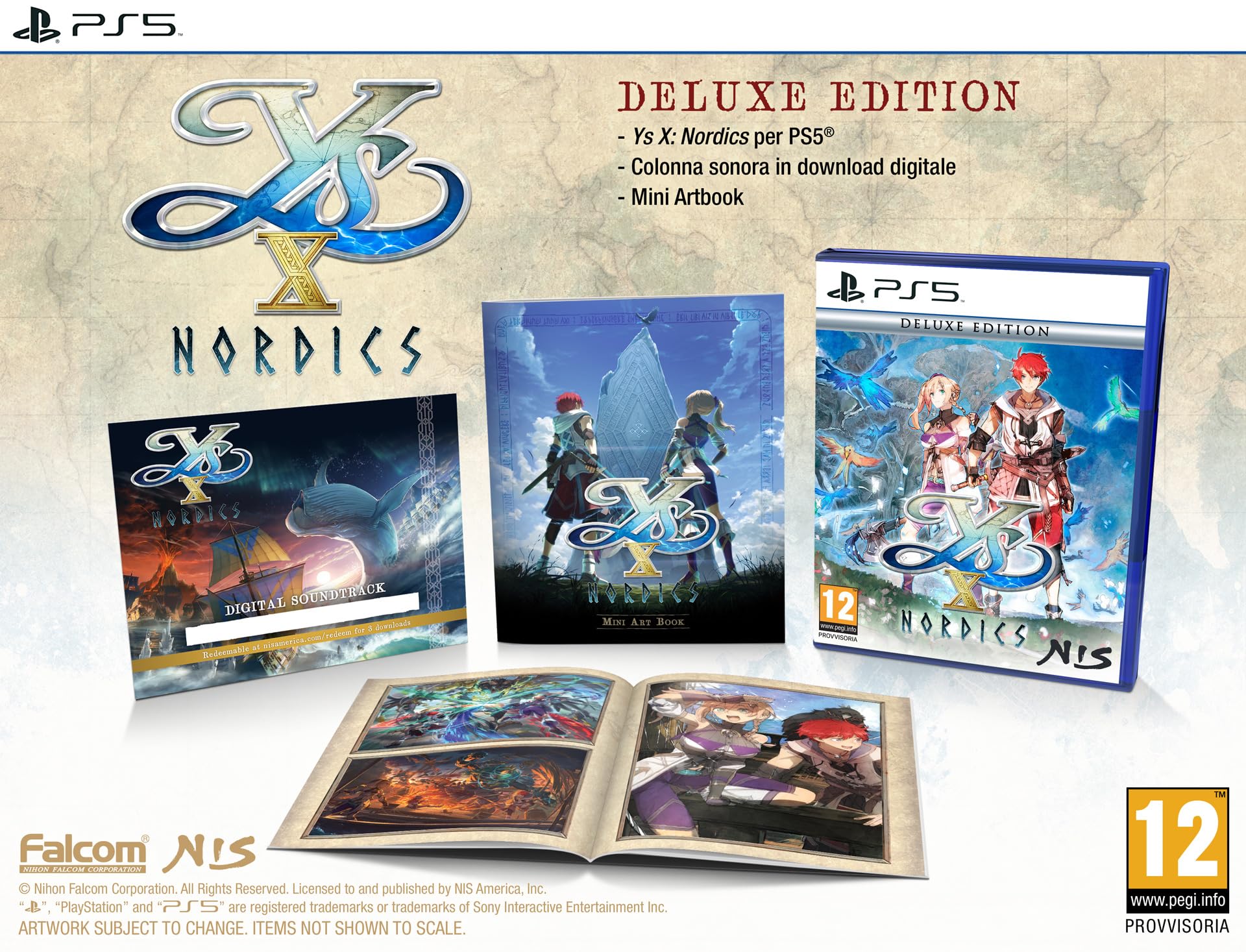 Ys X: Nordics - Deluxe Edition