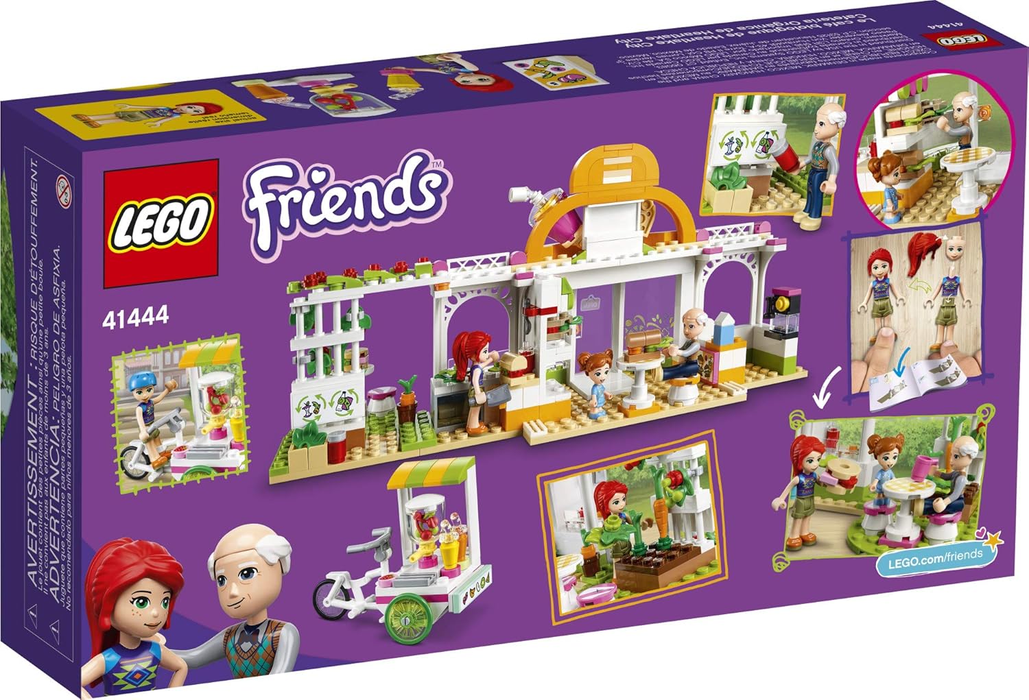Black Friday - 70% OFF LEGO Friends Heartlake City Organic Café 41444 Building Kit; Modern Living Set for Kids Comes Friends Mia, New 2021 (314 Pieces)