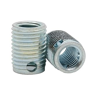 Rockmount Self-Locking Threaded Insert, 1/2"-13 Internal Thread, Standard Wall, 5 pcs