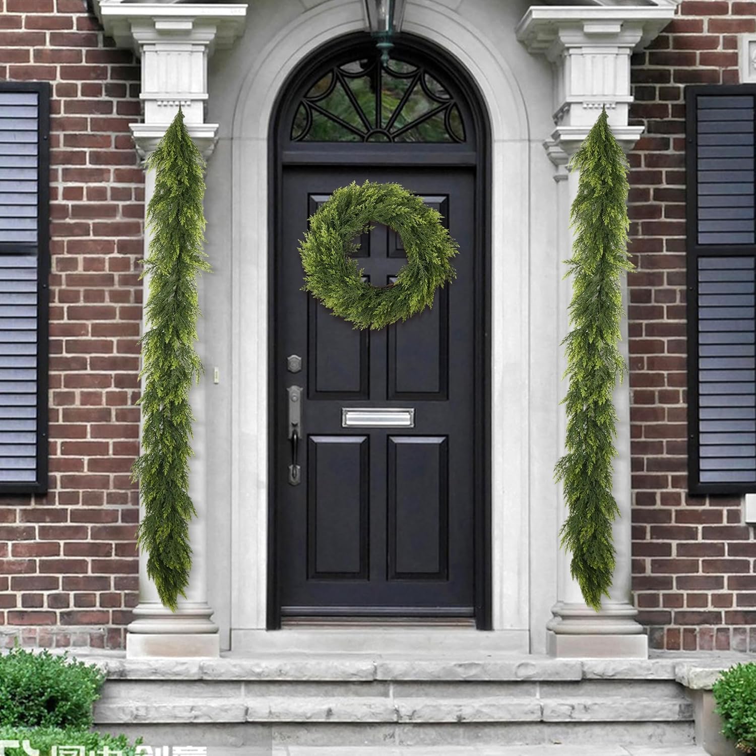 6FT Artificial Christmas Garland, Real Touch Artificial Pine Garland for Indoor Outdoor Christmas Decoration - Image 4