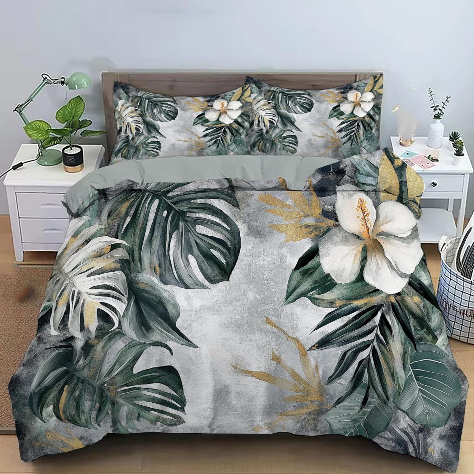 Housse de couette microfine avec fermeture éclair 220x240cm durable