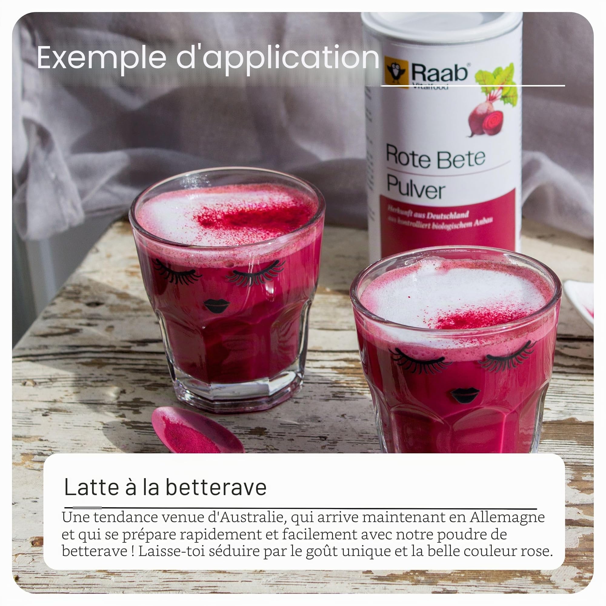 RAABVITALFOOD REMOLACHA ROJA polvo 250gr. BIO – produit spécialisé pour un usage quotidien, poids 250 g, convient à ceux qui recherchent un produit fiable au quotidien et convient à ceux qui privilégi