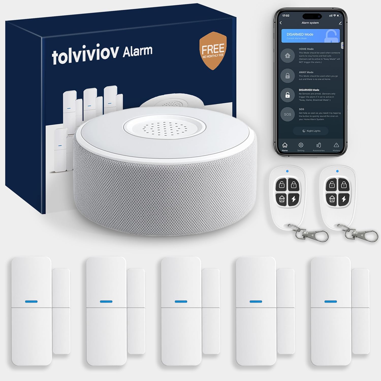 tolviviov WiFi Smart Door/Window...