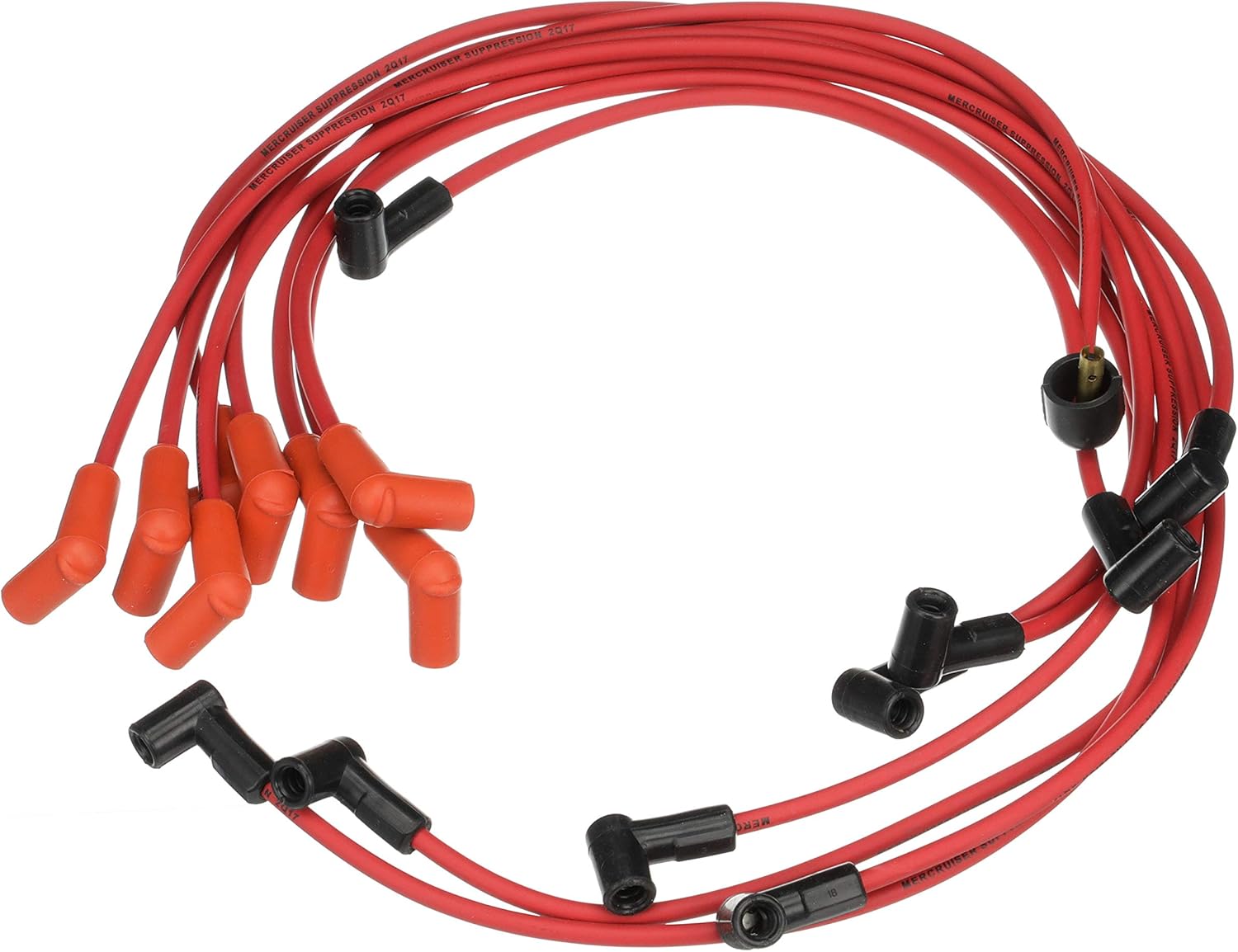 Quicksilver 816608Q80 Red Wire Spark Plug Wire Kit