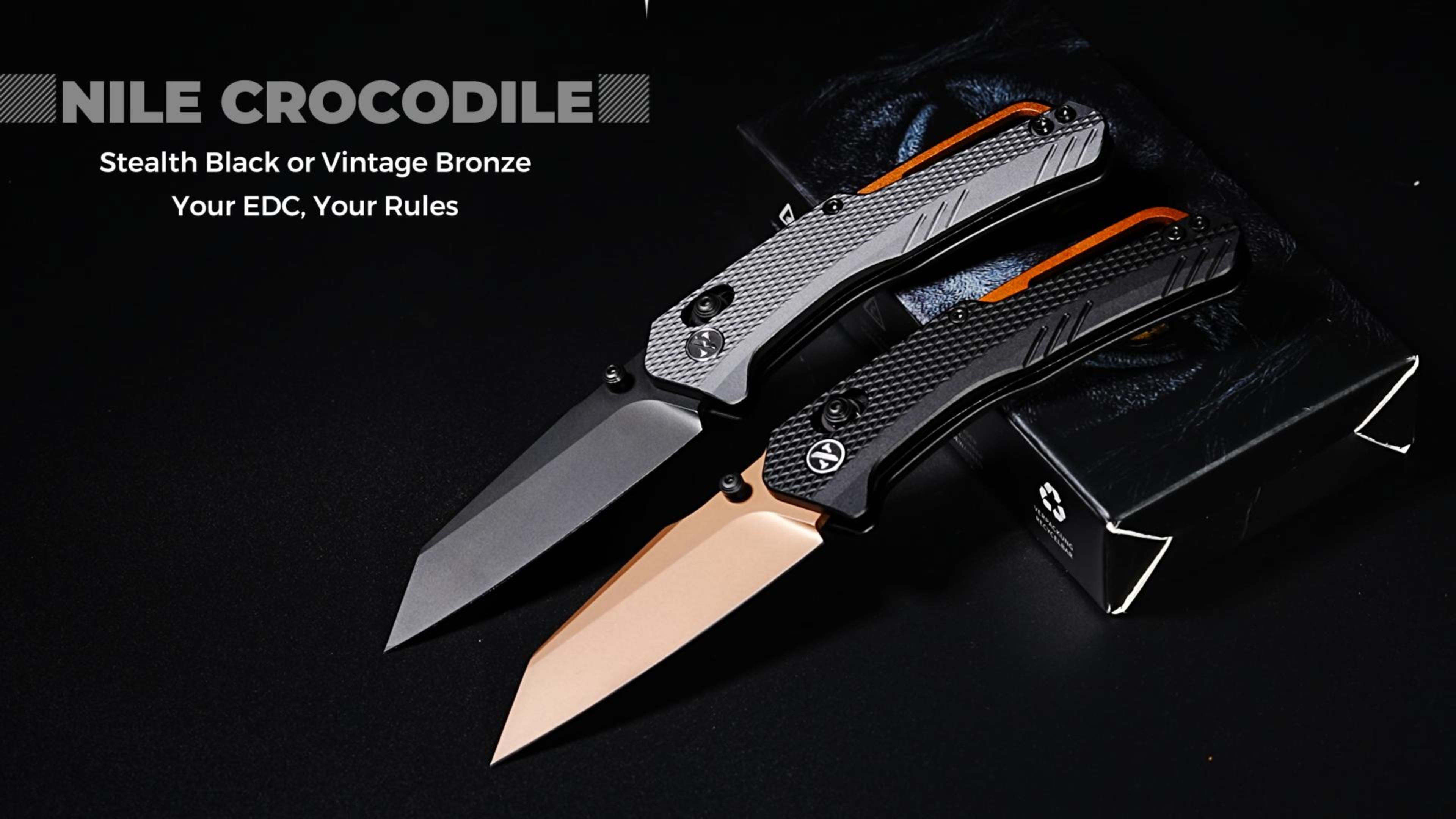Amazon.com: NedFoss Nile Crocodile Pocket Knife, 2.95