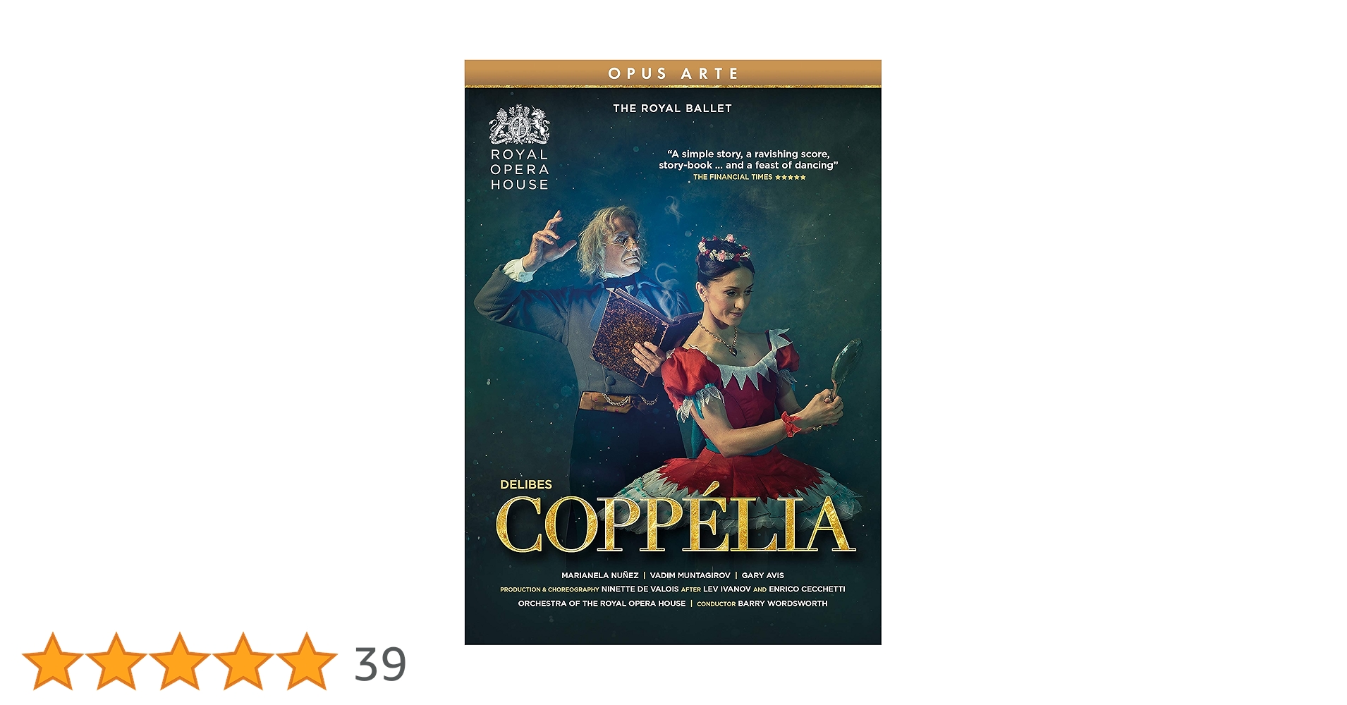 DVDで楽しむバレエの世界「コッペリア」（英国ロイヤル・バレエ団） Amazon.co.jp: 英国ロイヤル・バレエ《コッペリア》 [DVD