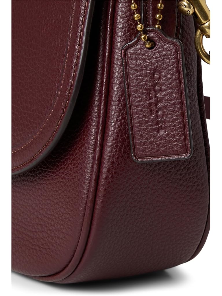 Red COACH Legacy Shoulder Bag