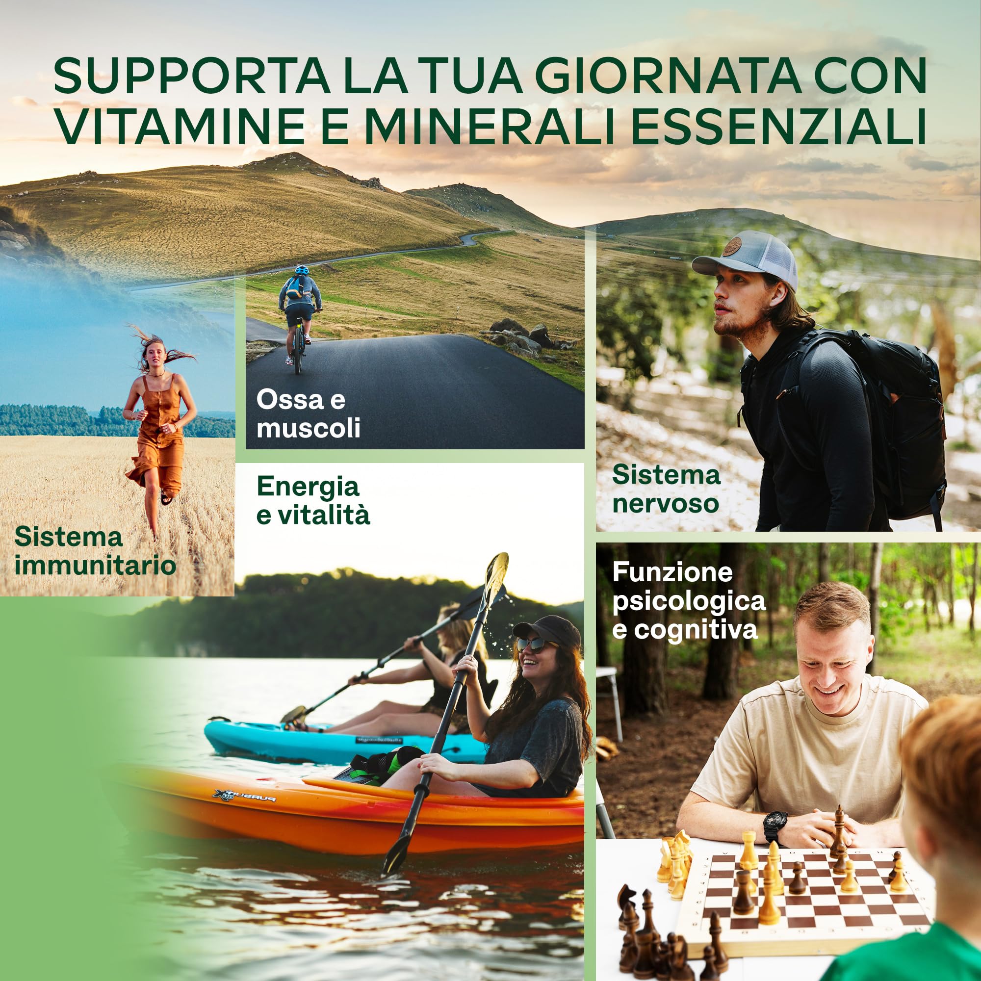 Multivitaminico Completo 25 Vitamine e Minerali Ashwagandha Rhodiola Rosea, Integratore Multivitaminico Donna Uomo Difese Immunitarie Adulti Vitamina D Vitamina C Zinco Magnesio e Potassio -120Capsule