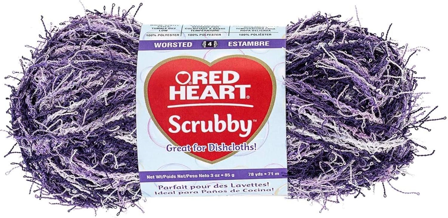 Red Heart Jelly Scrubby Yarn 12/Pk 12 Pack
