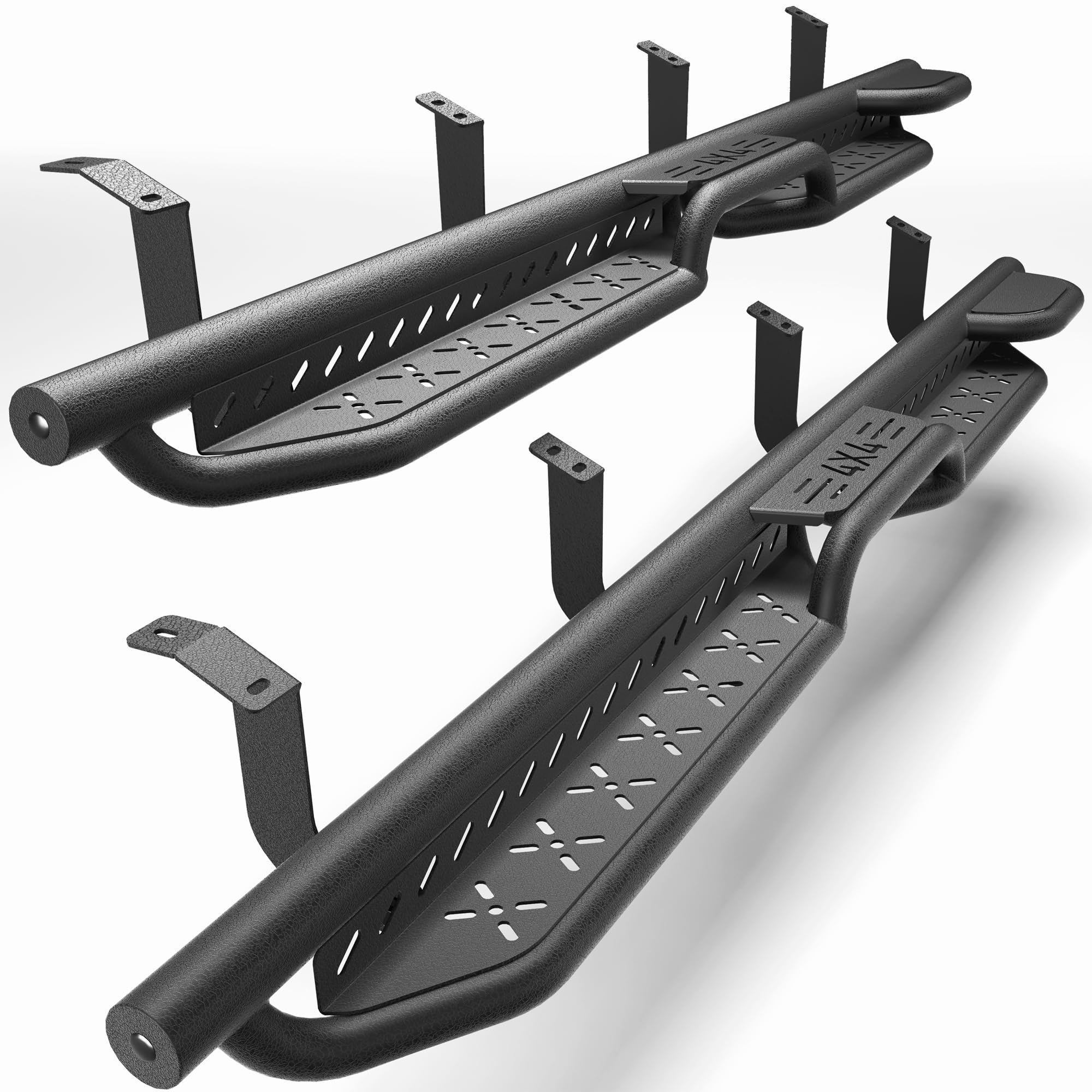 Two Raised Step Running Boards (Crew Cab Tundra)