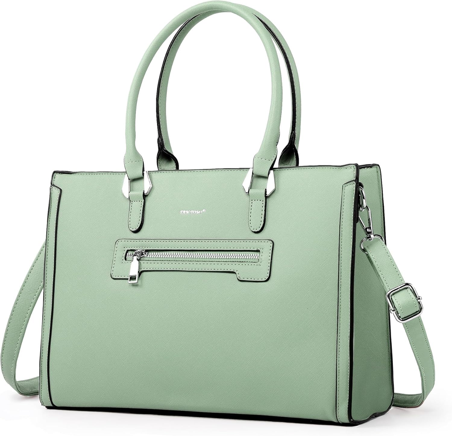 TANTOMI Purses and Handbags for Women Medium Satchel Purses Ladies Shoulder Handbags Vegan Leather Tote Bags for Everyday