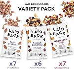 Laid Back Snacks | Dry Roasted Sweet Snack Mix - Mini Bags Variety Pack, 20 x 45g - Healthy Snacks, Party, Office & Family Snacks