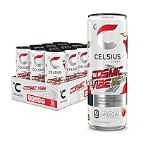 Vista 45 de CELSIUS Fizz Free Blue Razz Limonada, Bebida Energética Sin Azúcar, 12 Onzas Líquidas (Paquete de 12)