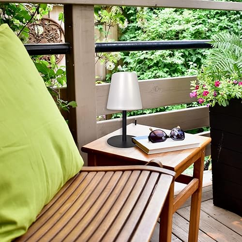 Miniatura 4 de Dainolite TSY-113LEDT-MB Tinsley Lámpara de mesa, 1 luz 2,5 vatios, color blanco