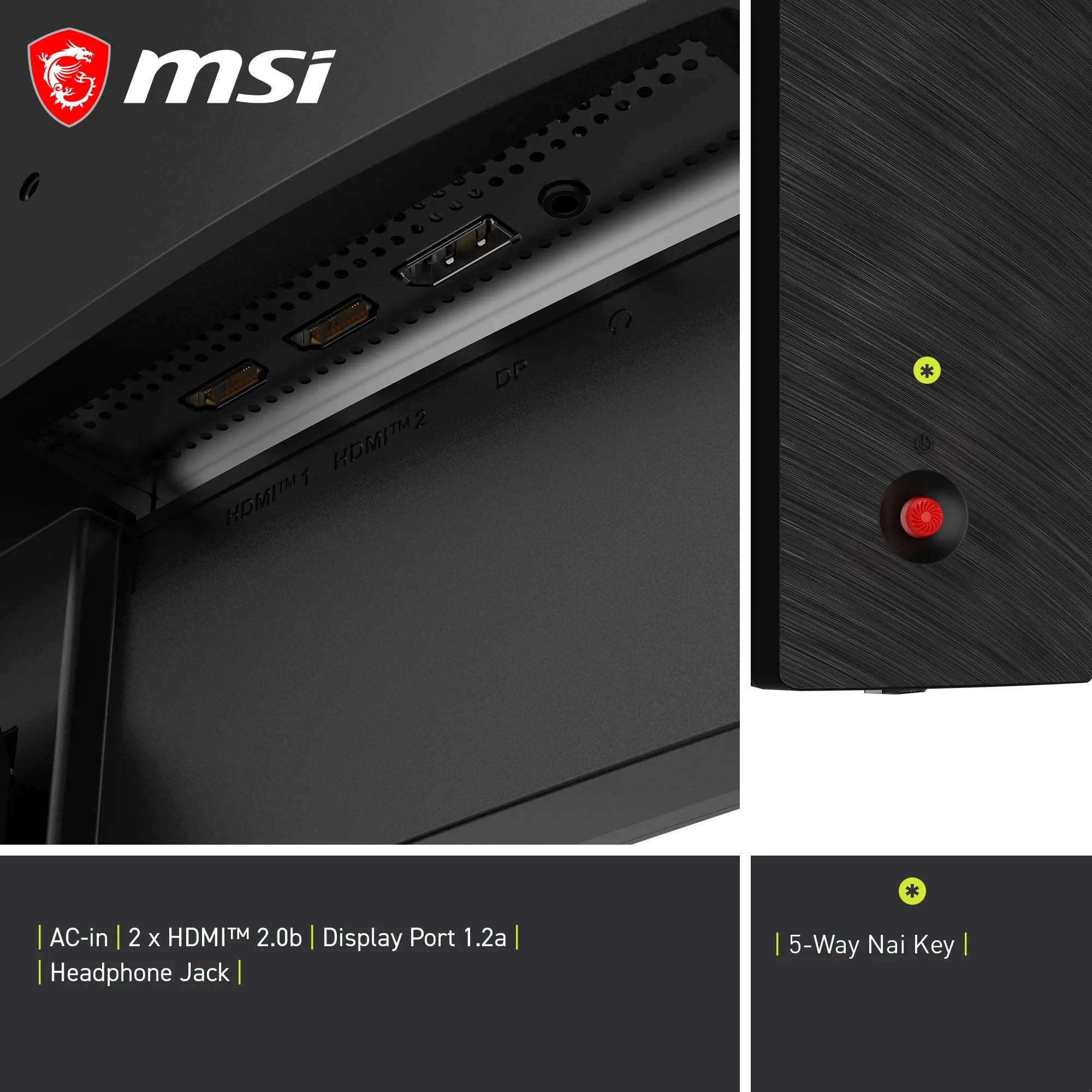 MSI MAG 245C X24 Écran Gaming incurvé 23.6" FHD