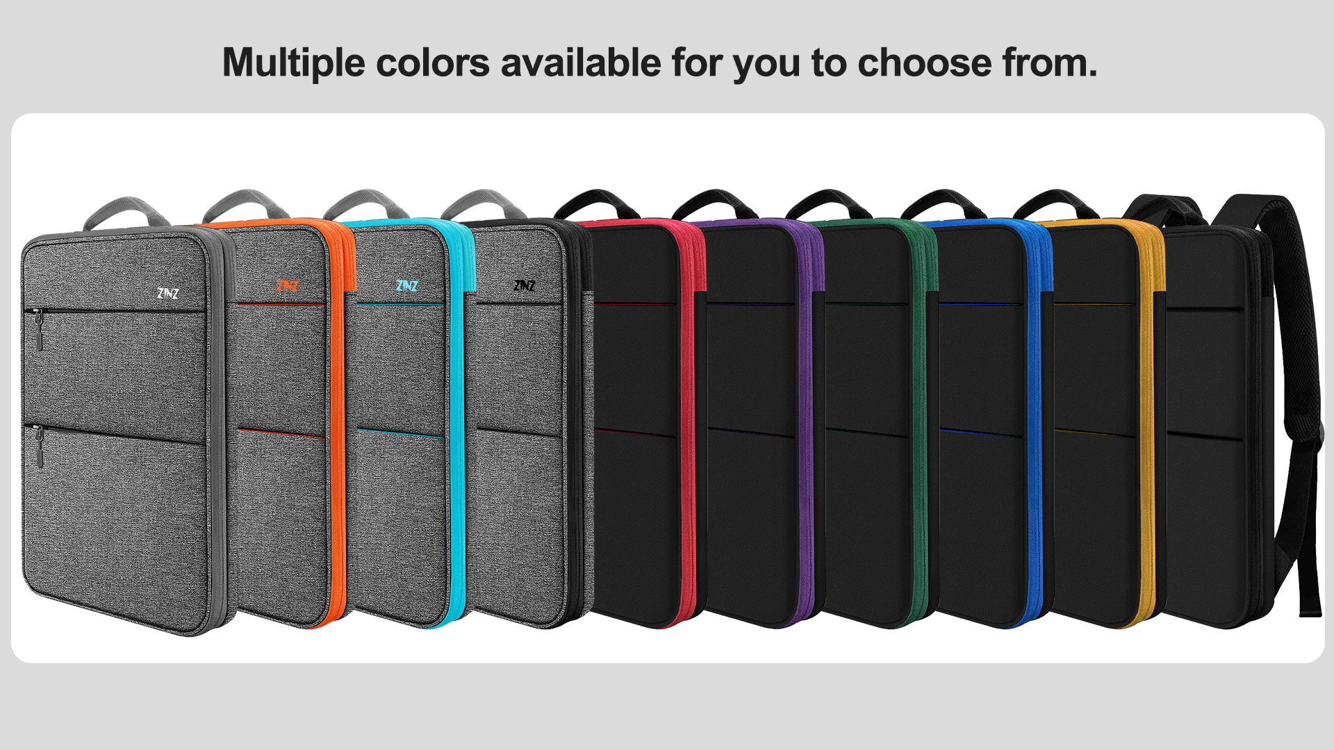 Amazon.com: ZINZ Slim & Expandable Laptop Backpack 15 15.6 16 Inch Case,  Water Resistant Travel Backpack Compatible with MacBook Pro/Neo 16" 15",  Dell XPS 15 16 and Most 15" 15.6" 16" NotebooksB04K01 : Electronics