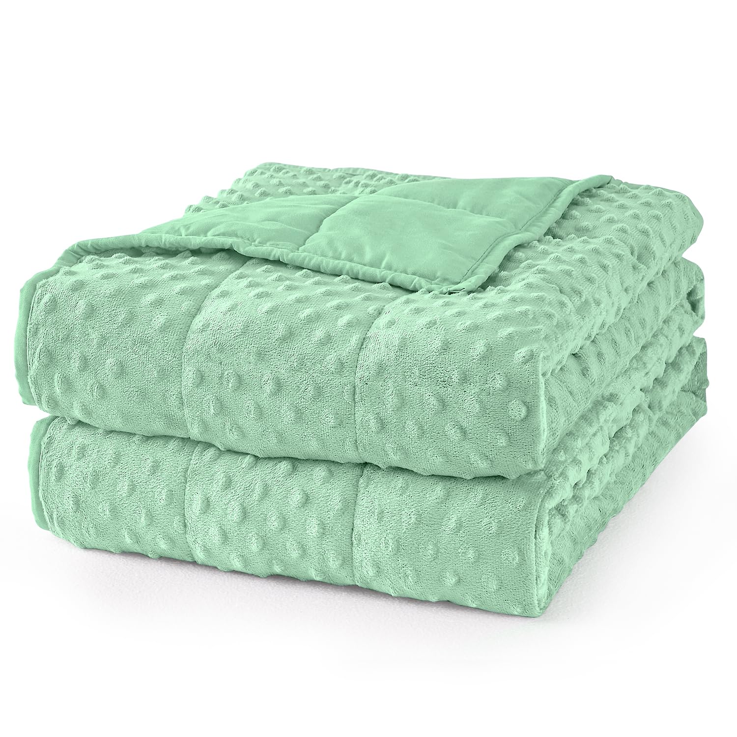Mr. Sandman Cooling Weighted Blanket for Adults, Queen Size 20 lbs, 60″x80″