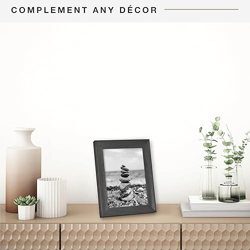 Miniatura 2 de MCS Classic Studio Gallery - Marco de madera negra, 8 x 10 pulgadas, individual, negro clásico