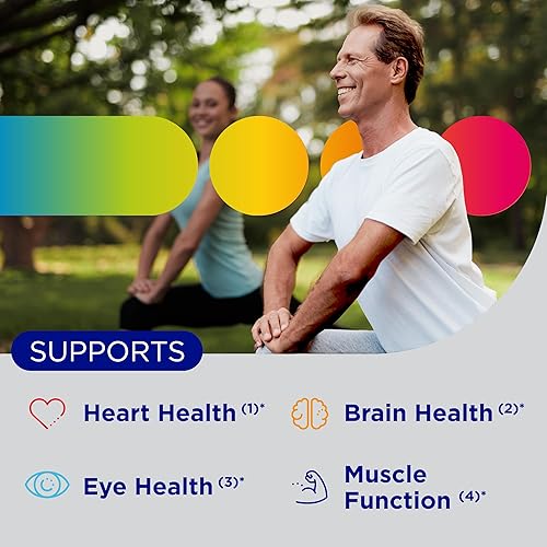 Miniatura 3 de Centrum Minis Silver Multivitamínico para hombres 50 Plus, suplemento multimineral, vitamina D3, vitaminas B y zinc, ingredientes sin OMG, apoya la