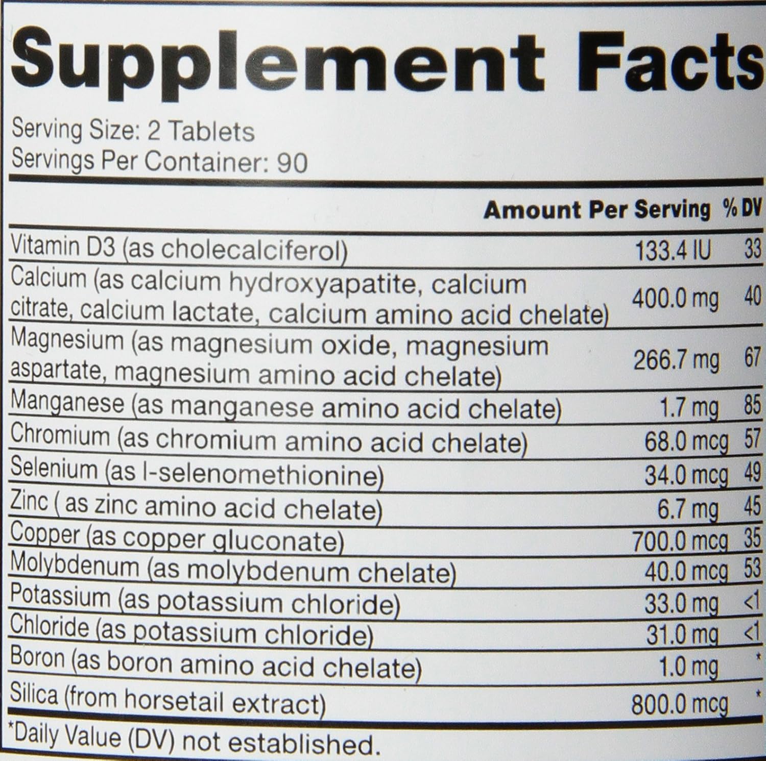 Roex Vitamins The Ultimate Calcium Mineral Formula Calcium Hair