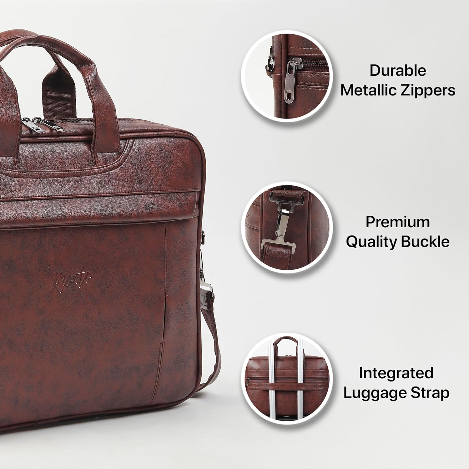 Diwali Sale Rionto Edge Vegan Leather Laptop Bags For Men Office Use Premium Office Bag For Man | Messenger Bag For Man | Supports Laptop Upto 15.6 Inch (Tan) 5 Diwali Sale Rionto Edge Vegan Leather Laptop Bags For Men Office Use Premium Office Bag For Man | Messenger Bag For Man | Supports Laptop Upto 15.6 Inch (Tan)