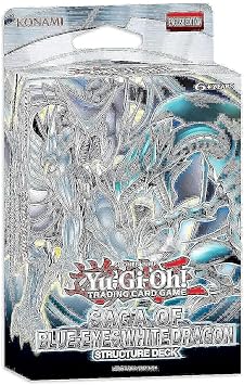 YU-GI-OH Structure Deck Saga Of Blue-Eyes White Dragon Unlimited Reprint, Multicolor