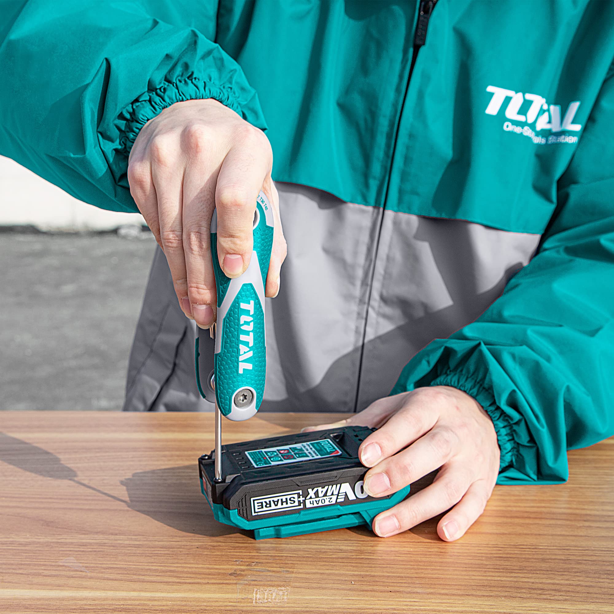 Total Torx Key 8PCS Pocket Set, T9-T40, Chrome Vanadium (Cr-V