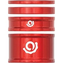Industry Nine Headset Spacer Combo Kit 2.5mm, 5mm, 10mm, 20mm Red | bike-headset-spacers