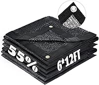 Vista 87 de LOVE STORY 6.5 x 6.5 pies, 40% de tela negra para sombra con ojales, malla de malla para jardín, cubierta de plantas, invernadero y patio