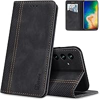 Vista 19 de Funda para Nokia C02/TA1522 Premium PU Cuero Flip Wallet Case con cierre magnético Kickstand ranuras para tarjetas Folio teléfono móvil Funda Verde