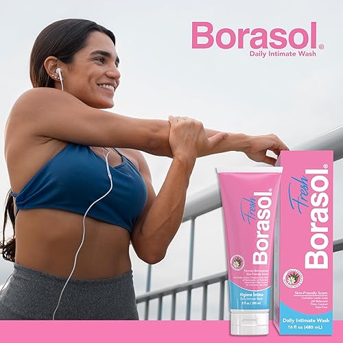 Miniatura 4 de JEANNETTE Borasol - Lavado líquido antiséptico refrescante femenino de 8 onzas líquidas (8.1fl oz)