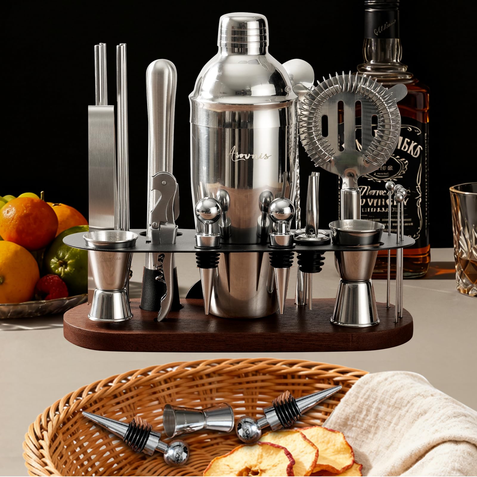 Cocktail Shaker Set bambù yuan