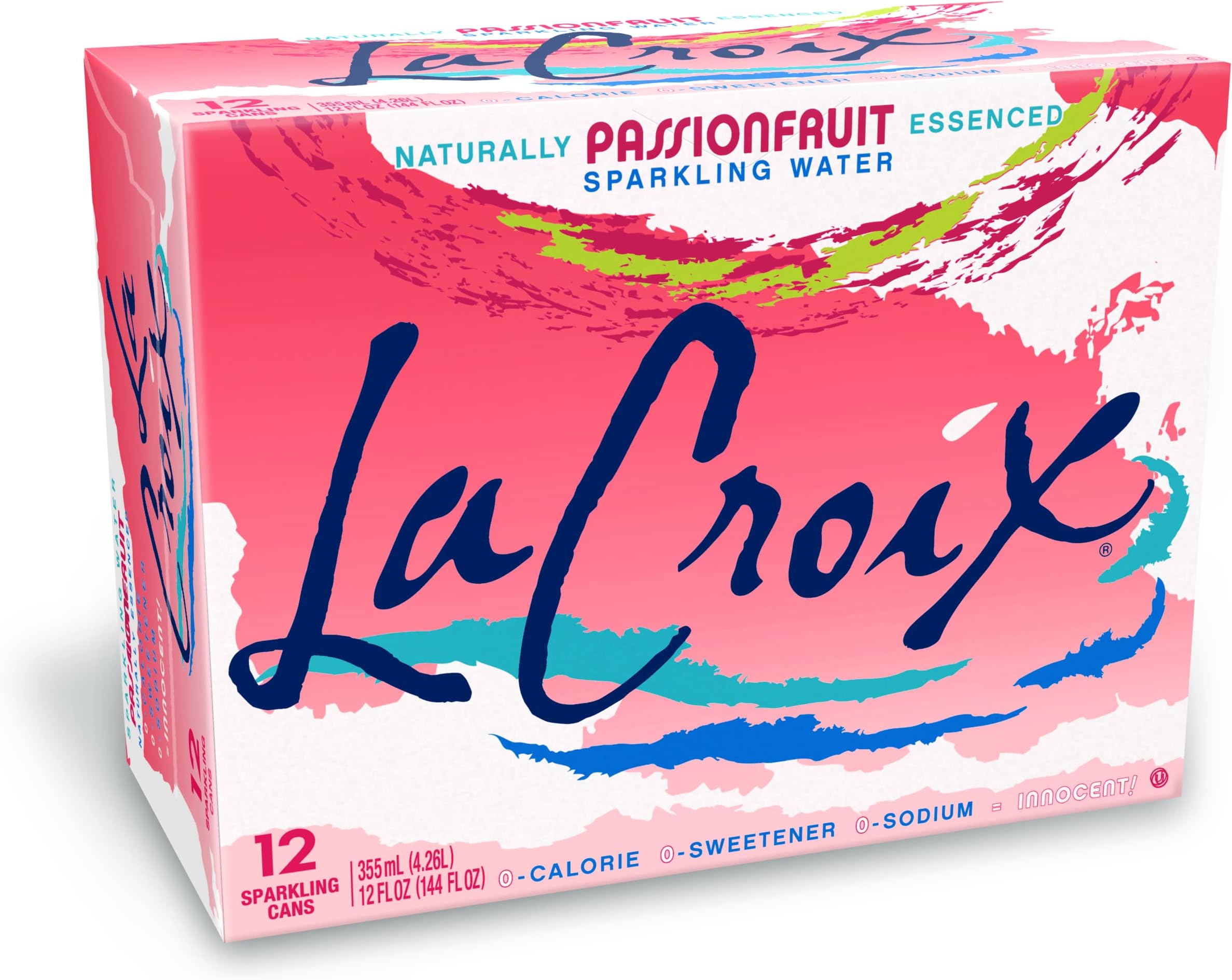 La Croix Sparkling Water, Passionfruit, 12 Fl Oz (pack of 12)