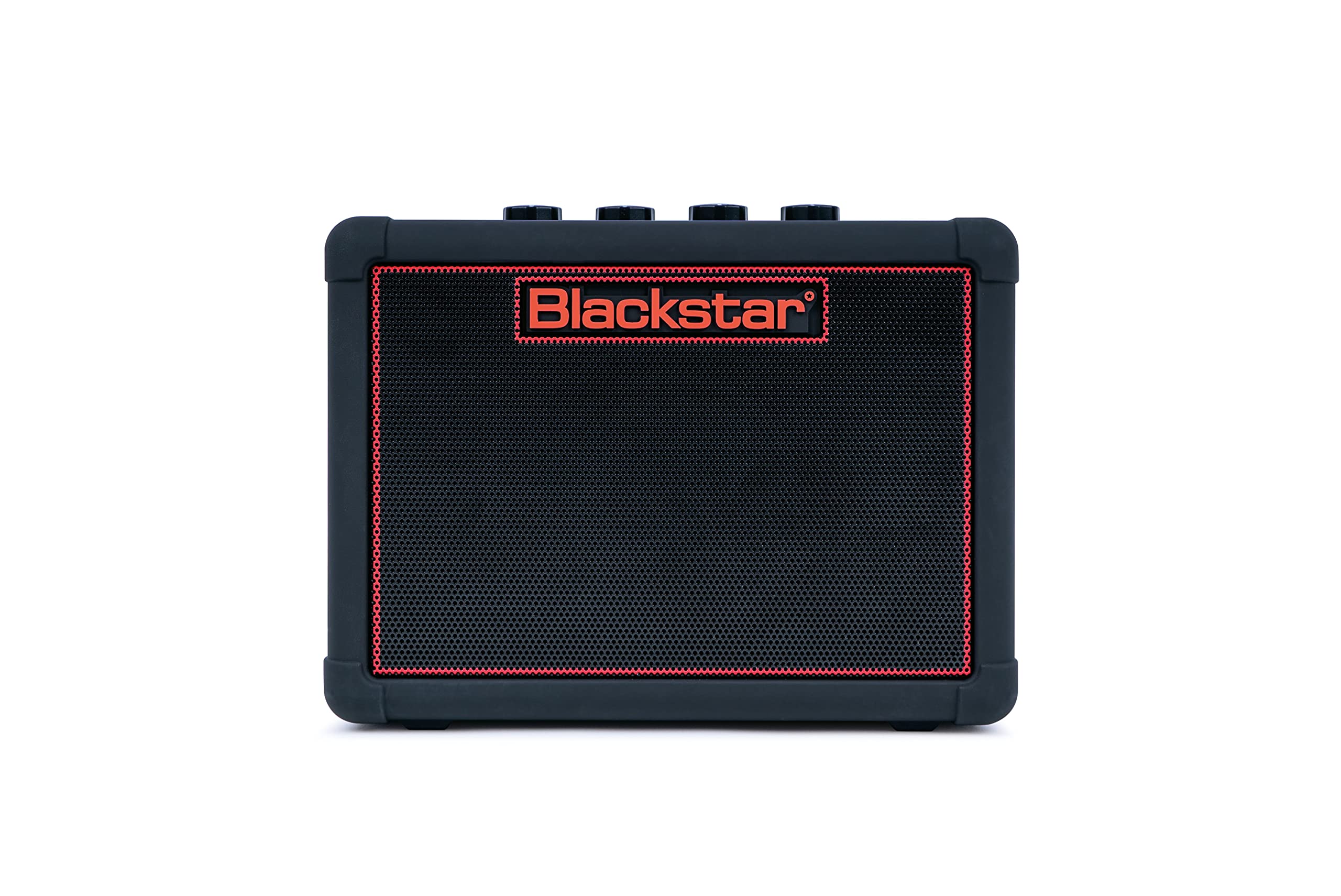 Blackstar Fly 3 Bluetooth Redline Black - Amplificador de guitarra eléctrica portátil a batería, color negro, entrada de línea MP3 y salida de línea de auriculares