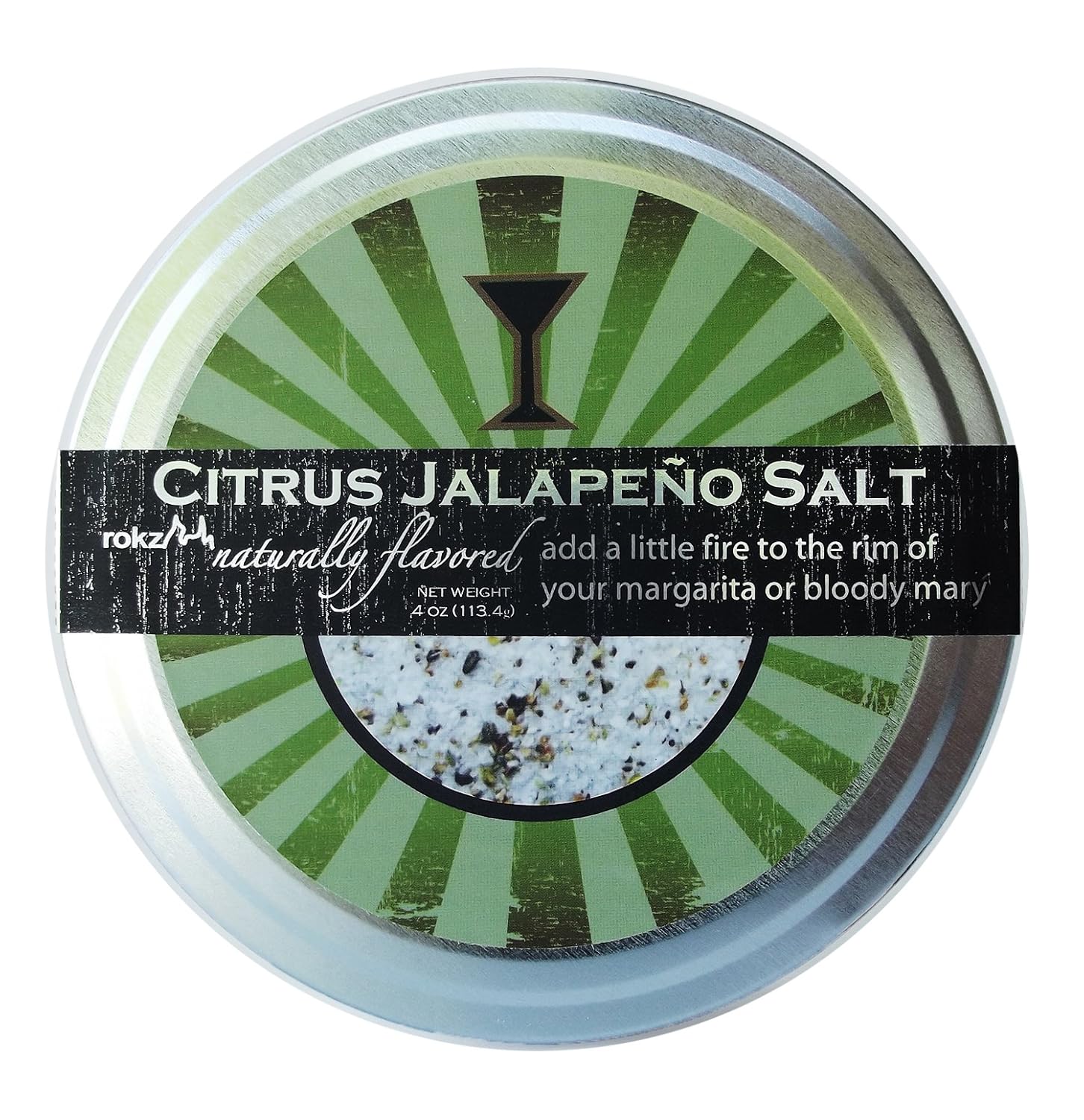 rokz Citrus Jalapeno Margarita Salt : Grocery & Gourmet Food