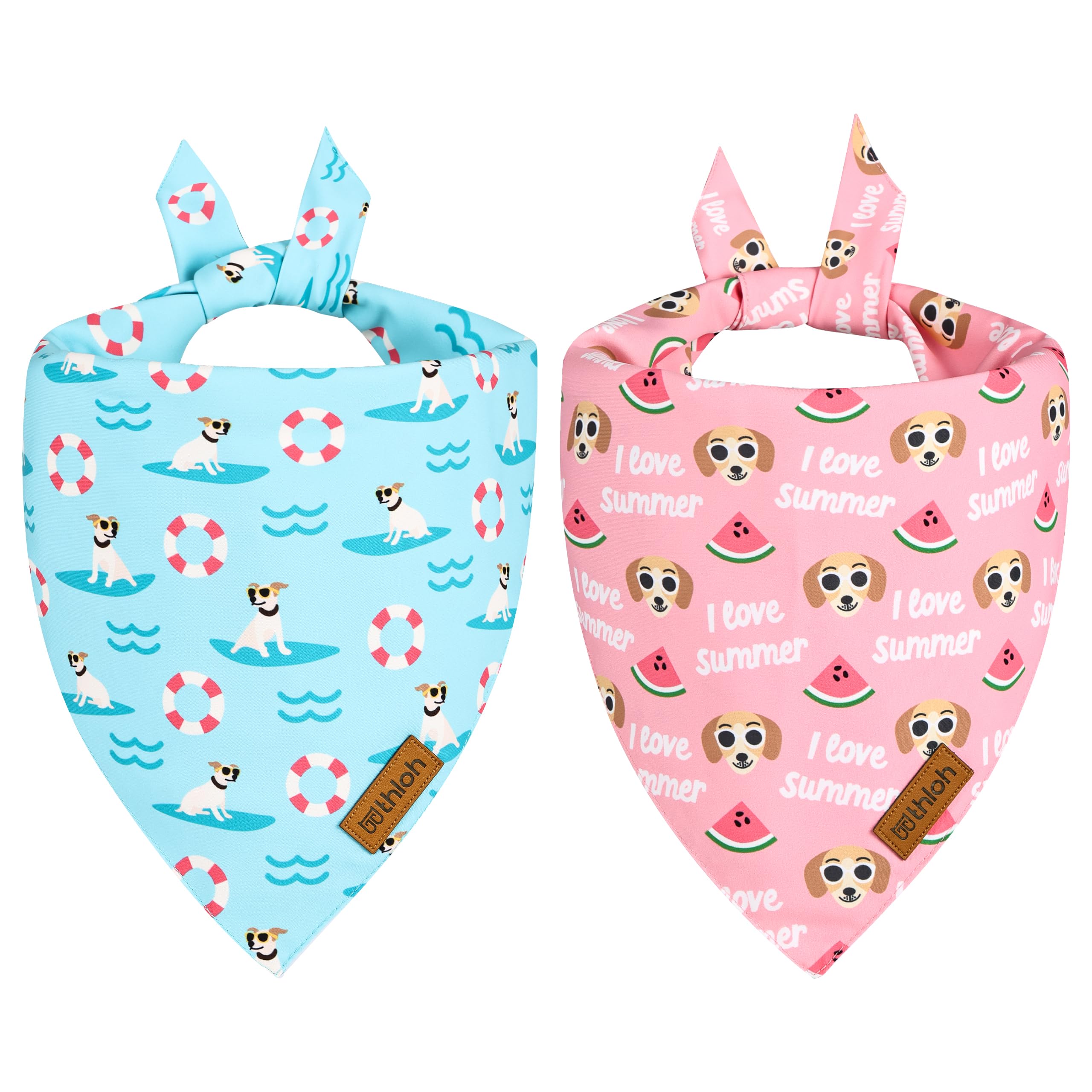 STMK 6 Hundehalstücher Für Thanksgiving & Herbst – Verstellbare Bandanas Für Kleine Bis Große Hunde