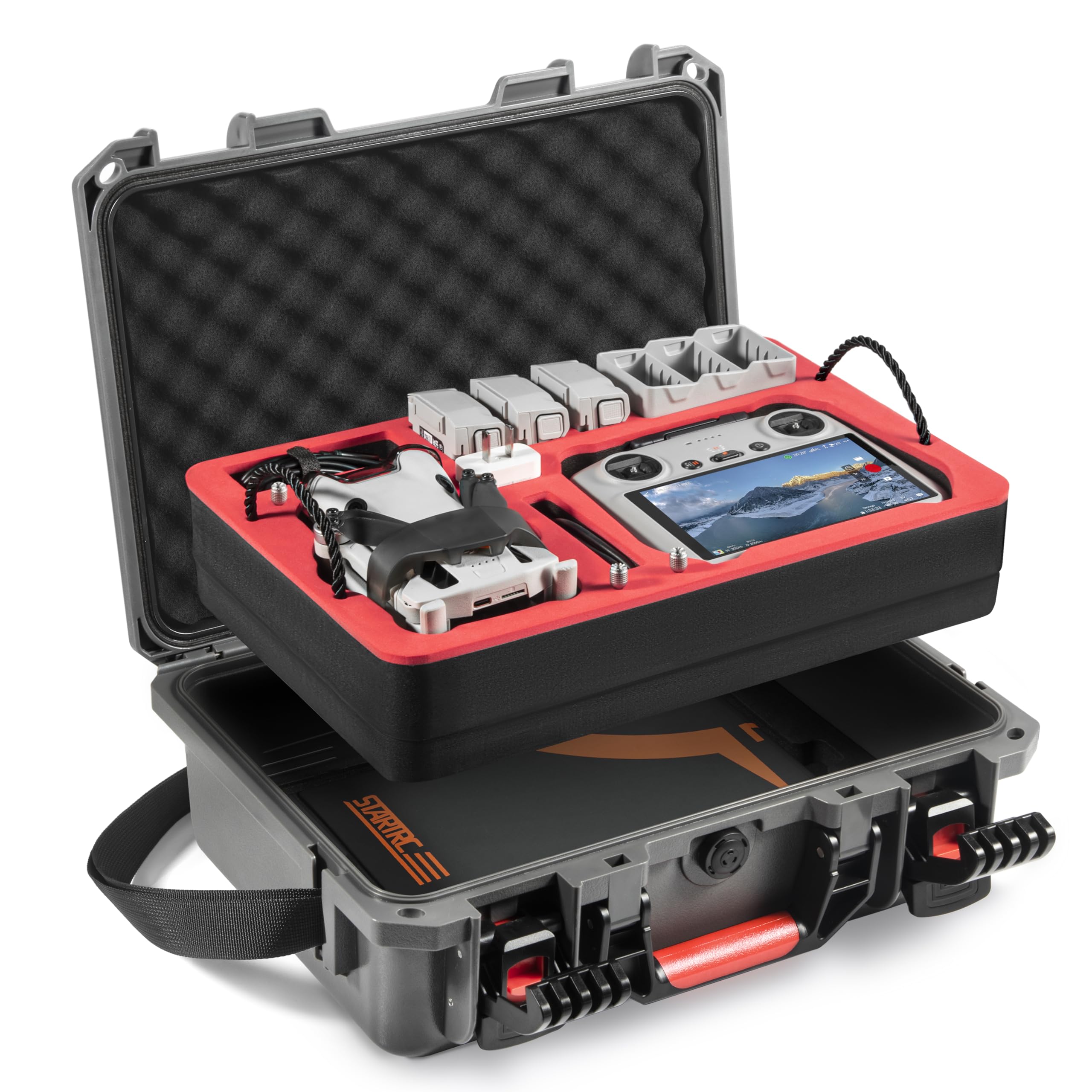 STARTRC Mini 4 Pro Custodia Impermeabile Custodia per DJI Mini 4 Pro Fly More Combo