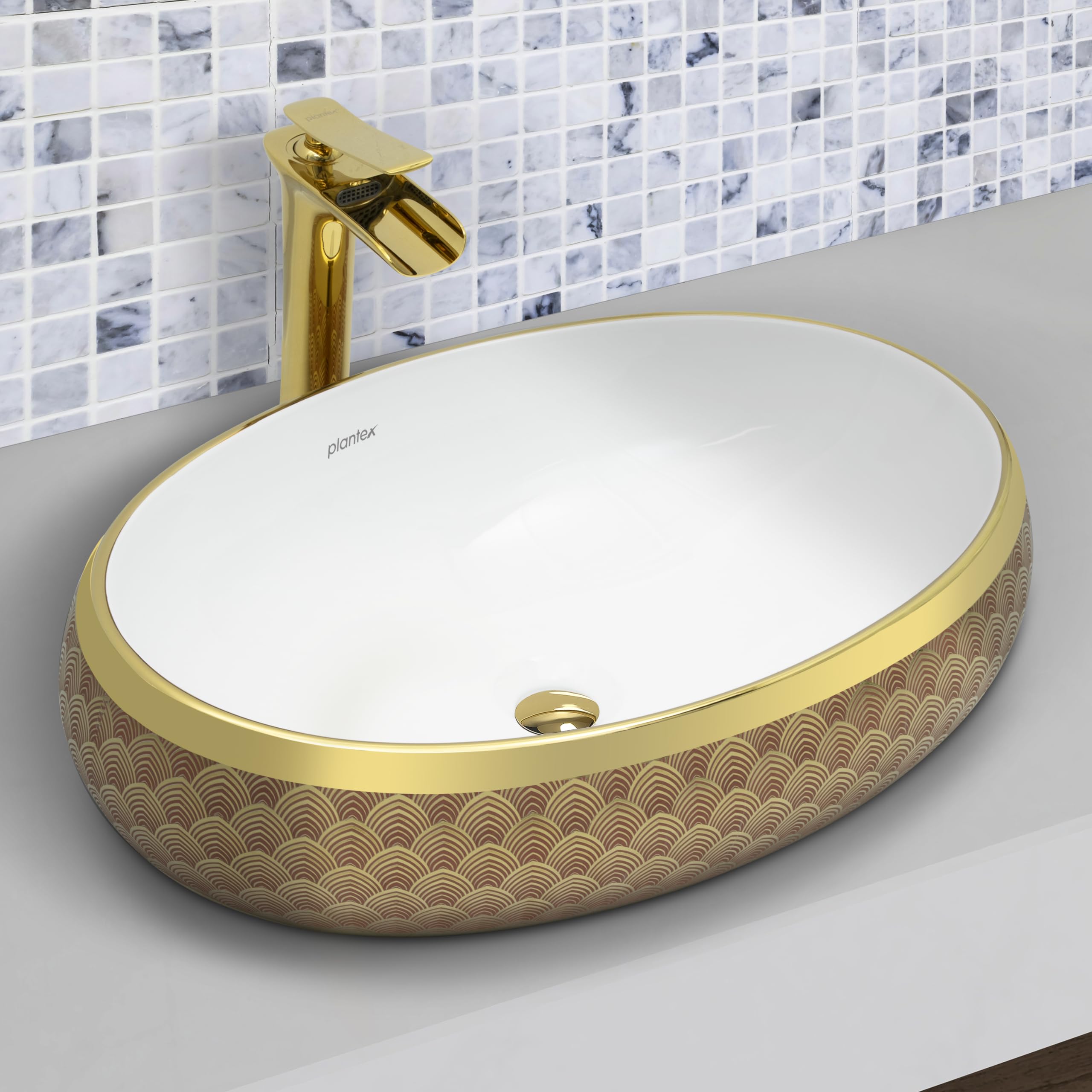 See full amazon price history chart for Plantex Ceramic Wash Basin for Bathroom/Designer Table Top Basin/Countertop Vessel Sink for Restaurant/Hotel (24 x 16 x 6.5 Inch) Plantex Ceramic Wash Basin for Bathroom/Designer Table Top Basin/Countertop Vessel Sink for Restaurant/Hotel (24 x 16 x 6.5 Inch) (B0CS9QS3F4) Amazon Price History, Amazon Price Tracker