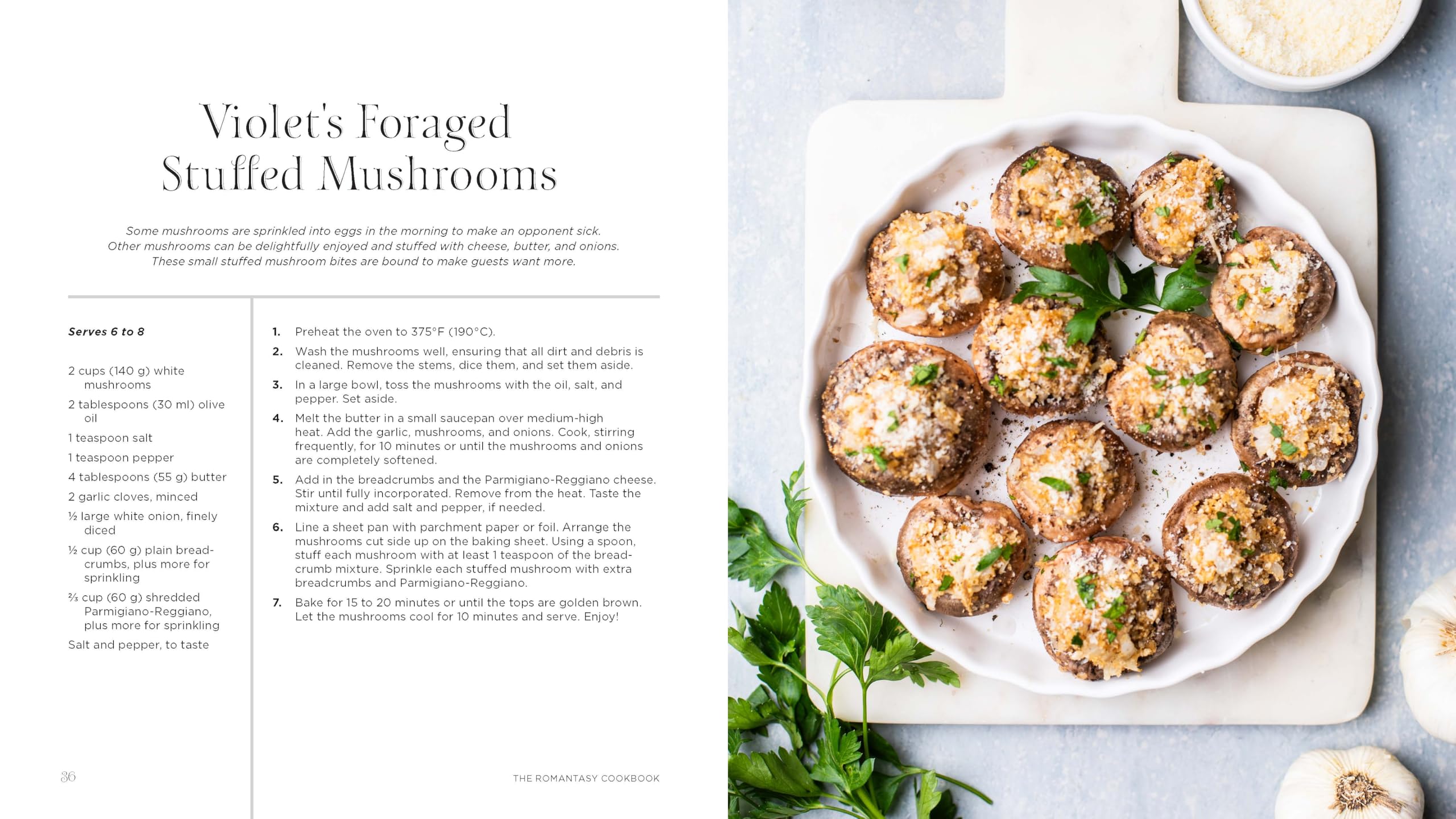 The Enchanted Feast Cookbook: Epic Recipes Inspired by Your Favorite Romantasy Novels