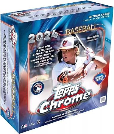Amazon.com: 2021 Topps Chrome Update Baseball Mega Box