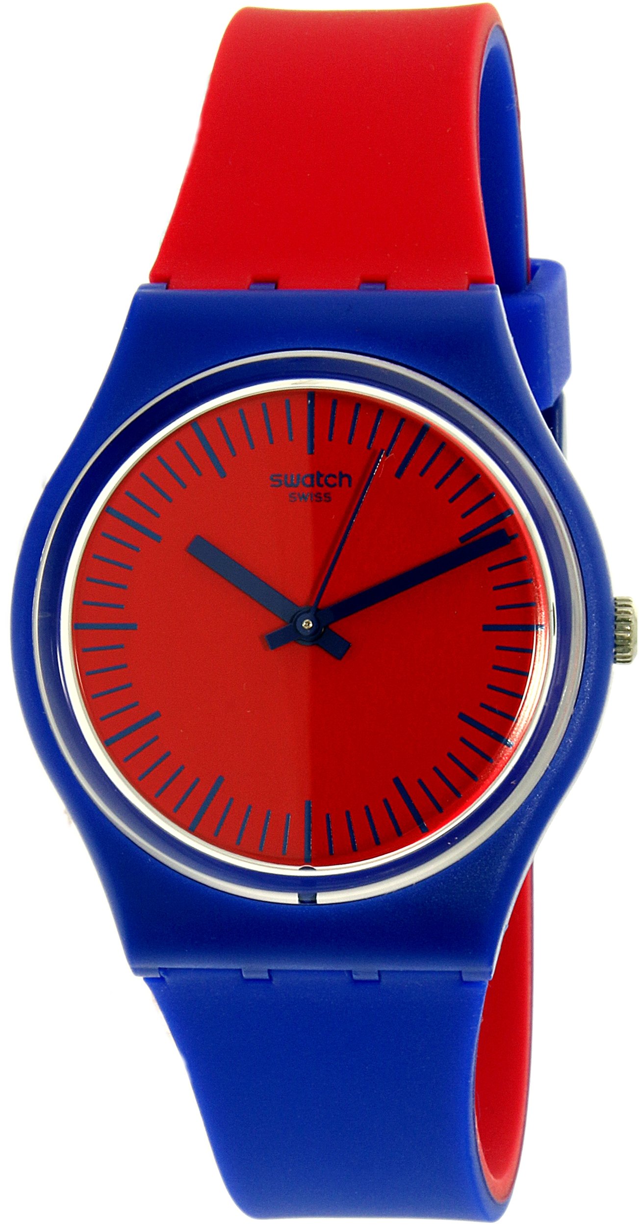 SwatchMen's Blue Loop GS148 Multicolor Rubber Swiss Quartz Watch