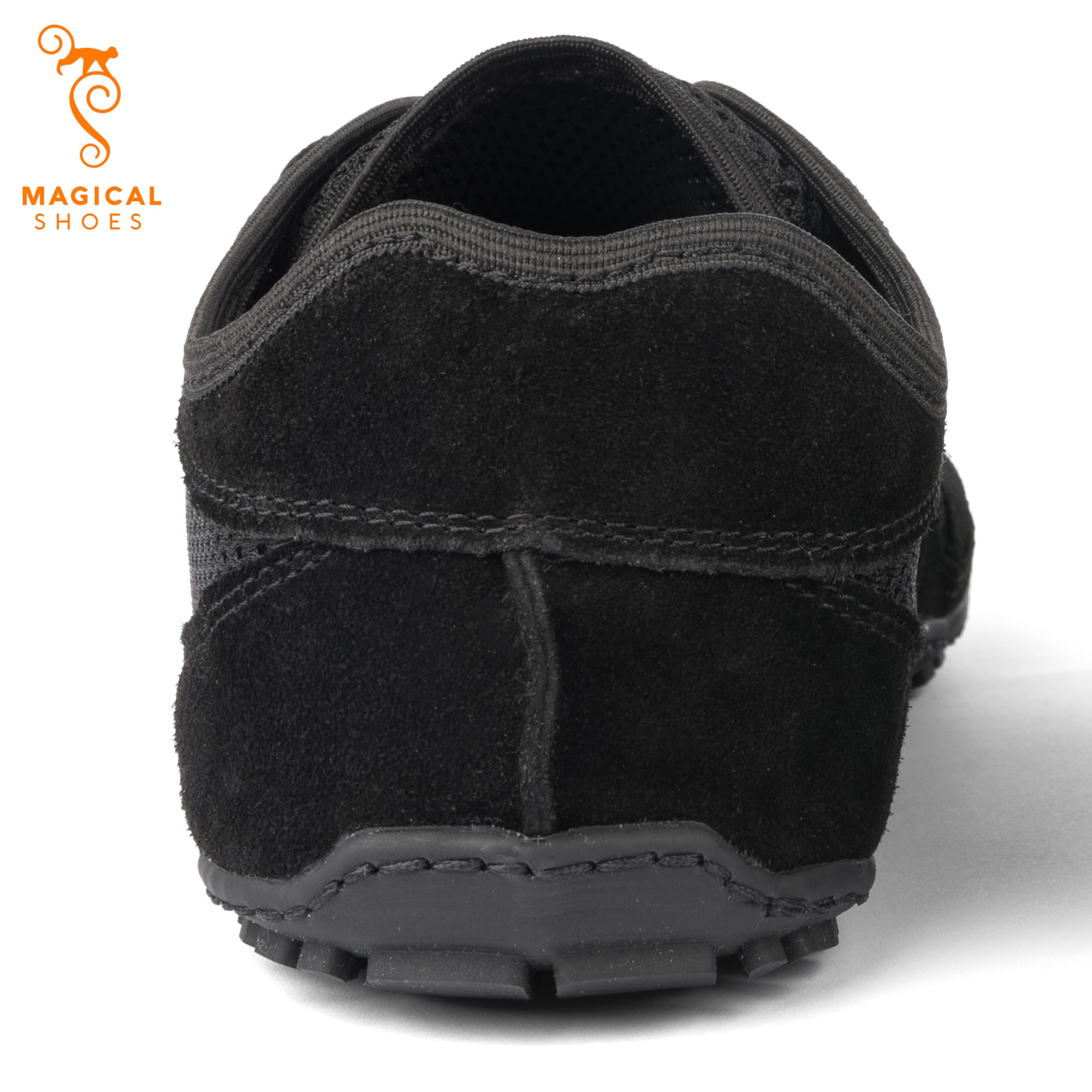 Magical Shoes Męskie Buty Sportowe, Buty Minimalistyczne, Buty Sportowe Zero Drop, Buty na co dzień, Rozmiar 37, Classic Schwarz, Explorer 2.0